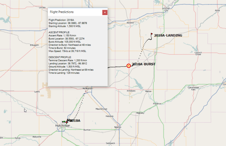 Flight predictions for April 25th