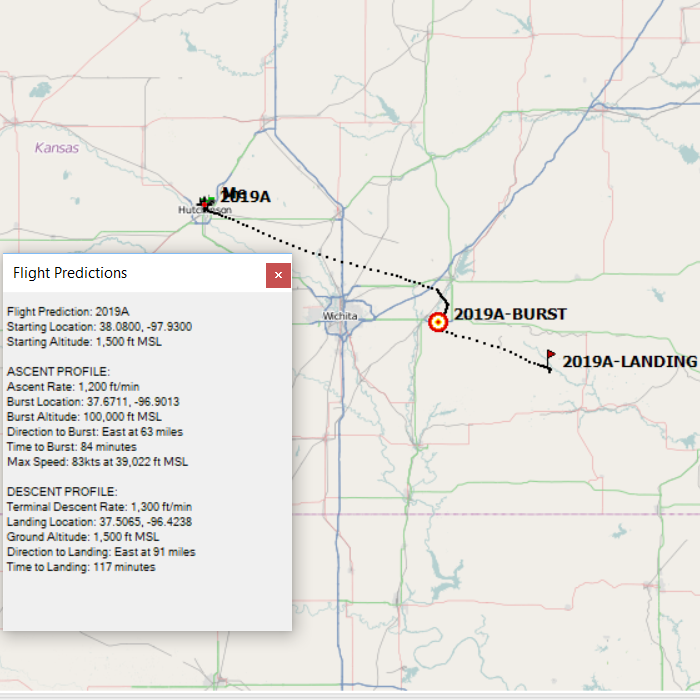 Flight prediction for March 12th.
