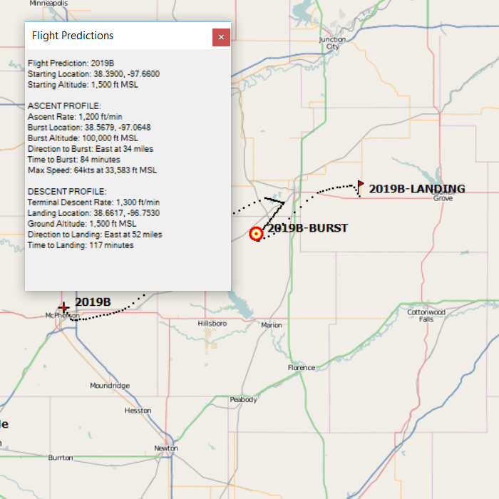 Flight prediction for March 17th.