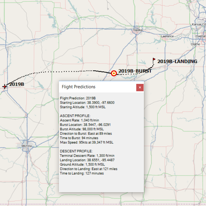 Flight prediction for March 22nd.