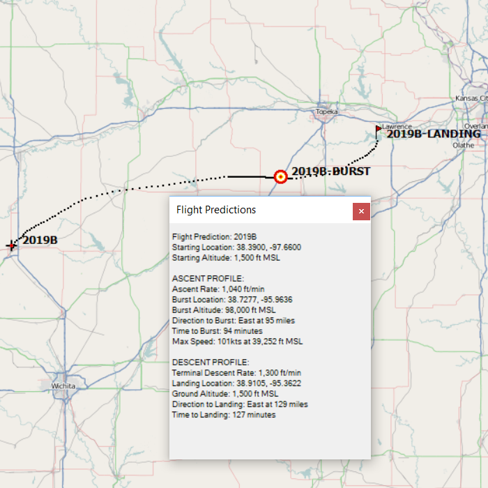 Flight prediction for March 23rd.