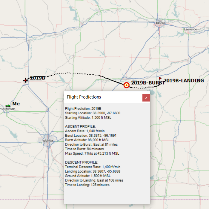 Flight prediction for March 24th.