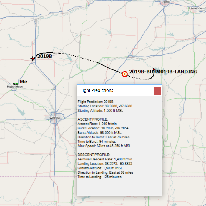 Flight prediction for March 25th.