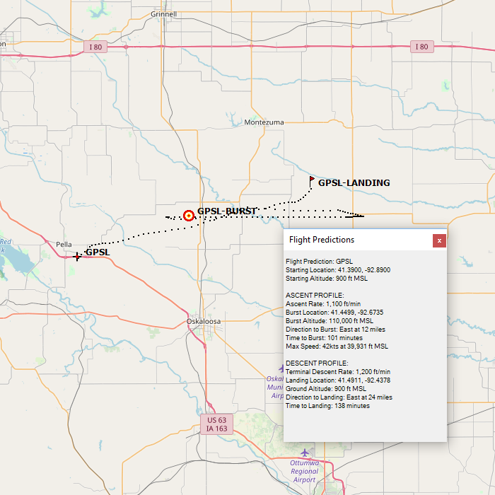 Flight prediction for June 12th.