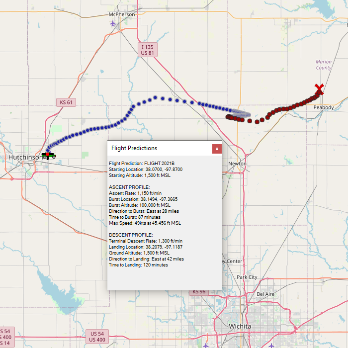 Flight Predictions May 11, 2021.