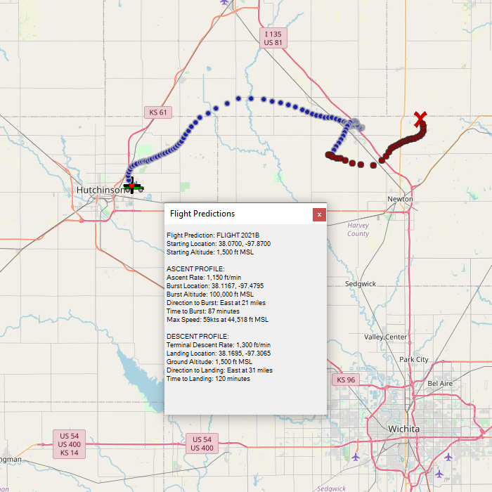Flight Predictions May 13, 2021.